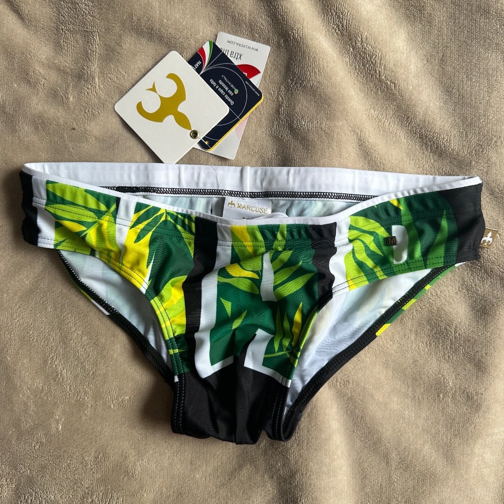 NWT Green Marcuse Swim Brief
